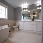 Beautiful White Bathroom Cabinet